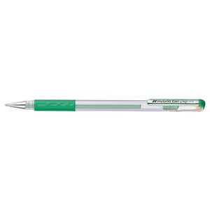 Pentel Hybrid Gel Grip Metallic Pen Green
