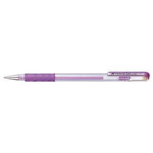 Pentel Hybrid Gel Grip Metallic Pen Violet