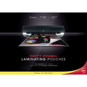 GBC Laminating Pouch A3 80 Micron Matt 50 Pack