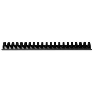 GBC Binding Comb 21 Loop Plastic 38mm Black 50 Pack