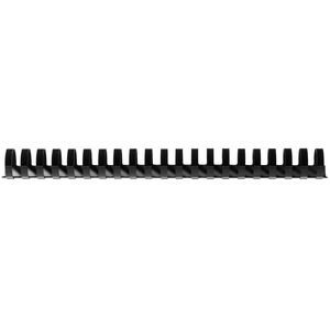 GBC Binding Comb 21 Loop Plastic 25mm Black 50 Pack
