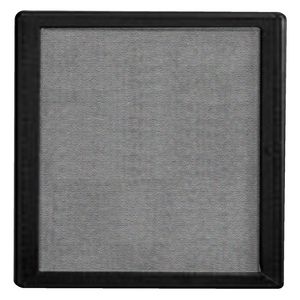 Quartet 1 Door Lockable Fabric Board 900 x 600mm