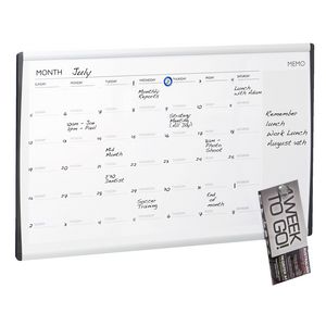 Quartet Arc Cubicle Calendar Board 760 x 460mm