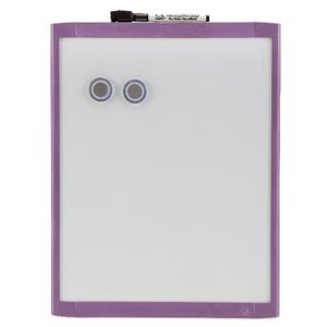 Quartet Basics Magnetic Whiteboard 280 x 360mm Purple