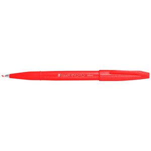 Pentel SES15C Sign Brush Pen Red