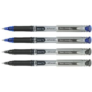 Pentel Energel BL17 Rollerball Pens Assorted 4 Pack
