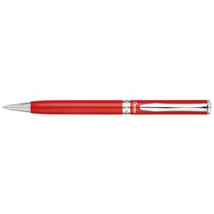 Pentel Sterling Ballpoint Pen Red Barrel Blue