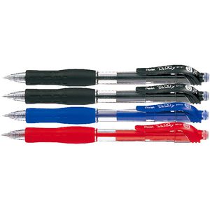 Pentel Rolly Retractable Ballpoint Pen Assorted 4 Pack