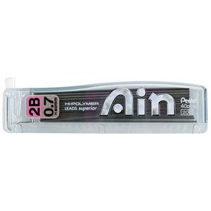 Pentel AIN Hi-Polymer Lead Refills 0.7mm 2B