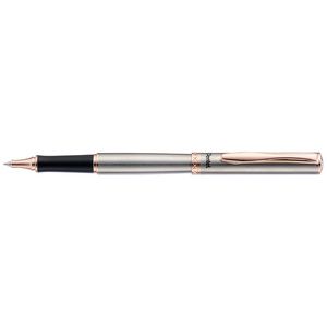Pentel Sterling Metal Gel Pen Black with Gold Trim Barrel