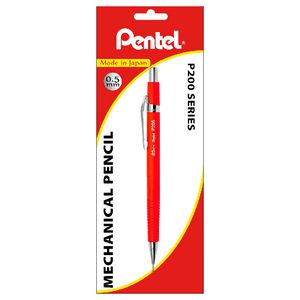 Pentel P205 0.5mm Drafting Pencil Red
