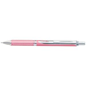 Pentel Energel Gel Pen Metal Barrel Pink