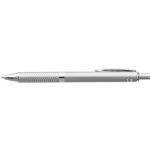 Pentel Energel Gel Pen Metal Barrel Silver