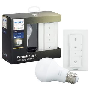 Philips Hue Wireless Dimming Kit with A60 E27 Bulb