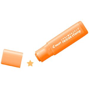 Pilot Frixion Stamps Star Apricot Orange