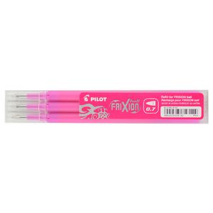 Pilot Frixion Erasable Gel Ink Refill 3 Pack Pink