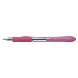 Pilot BPGP Super Grip Fine Ballpoint Pen Pink