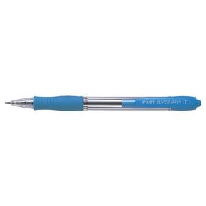 Pilot BPGP Super Grip Fine Ballpoint Pen Light Blue