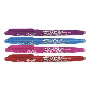 Pilot Frixion Erasable Gel Pens Assorted 4 Pack