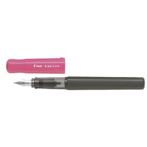 Pilot Kakuno Fountain Pen Pink Grey Barrel