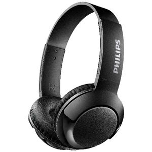 Philips Bass Wireless On-ear Earphones Black