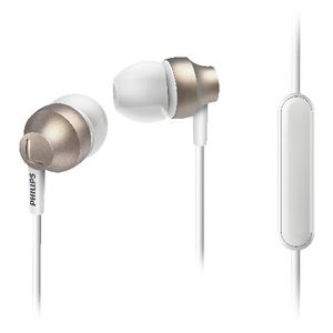 Philips Chromz Gel Earphones Gold