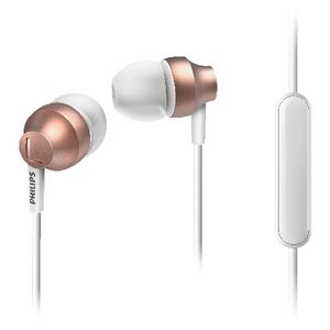 Philips Chromz Gel Earphones Rose Gold