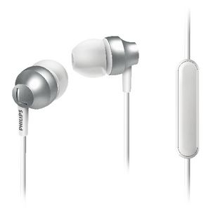 Philips Chromz Gel Earphones Silver