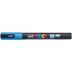 Uni POSCA PC-3M Marker Glitter Light Blue