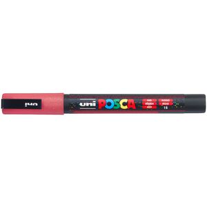 Uni POSCA PC-3M Marker Glitter Red