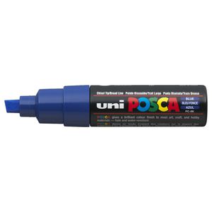 Uni POSCA PC8K Poster Marker Blue