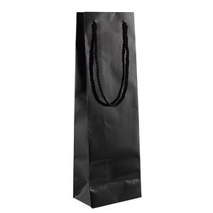 Glossy Black Bottle Bag 30 Pack