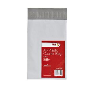 PPS A5 Plastic Courier Bag 100 Pack