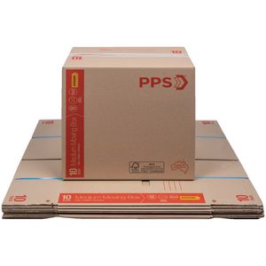 PPS Store Carton with Handles 406 x 298 x 431mm 10 Pack