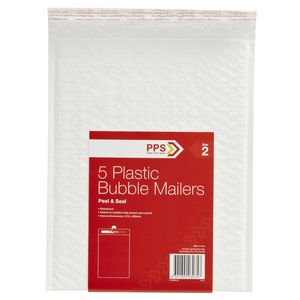 PPS Size 2 Plastic Bubble Mailer 32 Pack