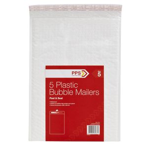 PPS Size 5 Plastic Bubble Mailer