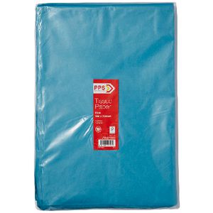 PPS Tissue Paper 500 x 750mm 100 Pack Blue