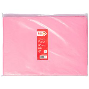 PPS Tissue Paper 500 x 750mm 100 Pack Pink