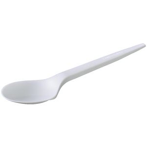I am eco 5.3" Spoon White 1000 Pack
