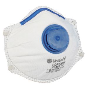 UniSafe P2 Valved Respirator 10 Pack