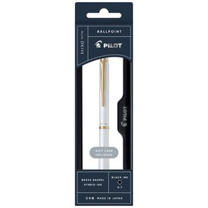 Pilot Acro Drive Ballpoint Pen Dark Pearl White