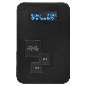 Qudo DAB Pocket Radio Black