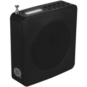 Qudo DAB Square Radio Black