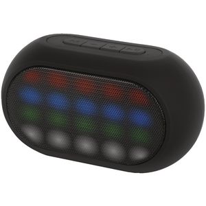 Qudo LED Bluetooth Speaker Black