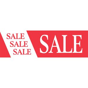 QuikStik Sale Horizontal Banner 300 x 1000mm