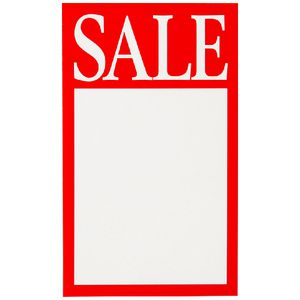 QuikStik Sale Display Tickets 10 Pack