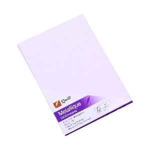 Quill Metallique C6 Envelopes Moonstone 10 Pack