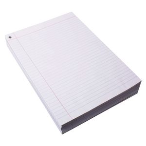 Quill A4 Exam Paper with Red Margin 500 Sheets