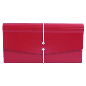 Expanding File Receipt Size 13 Pocket Red