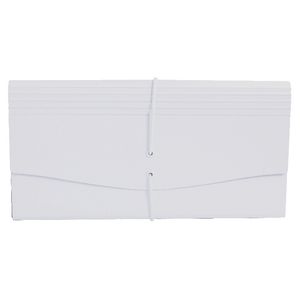 Expanding File Receipt Size 13 Pocket White